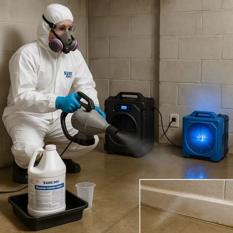 Sanitization and Odor Removal process in Pumphrey, MD