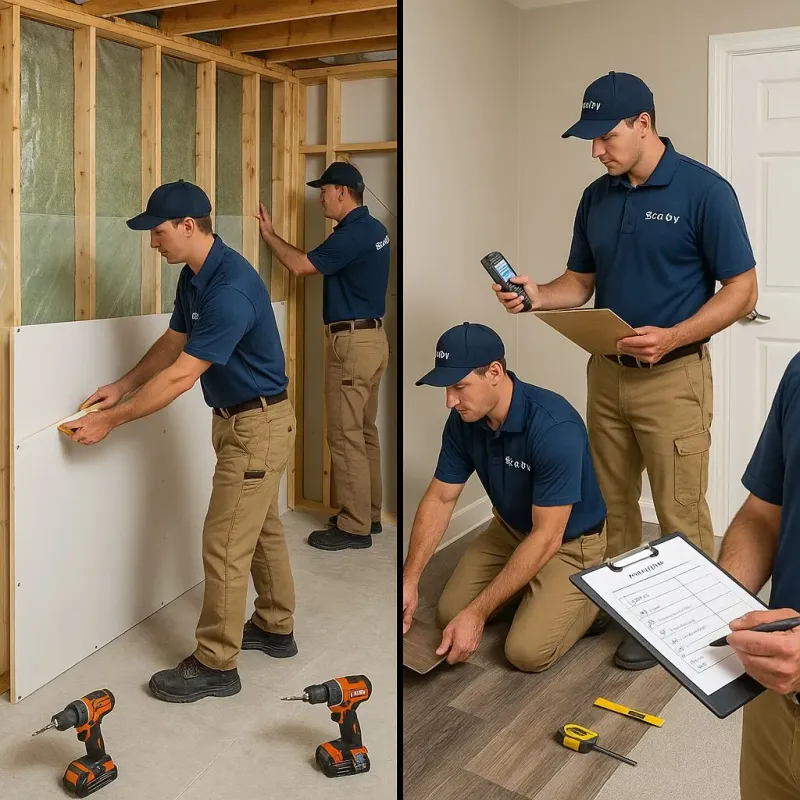 Repairs and Reconstruction process in Pumphrey, MD