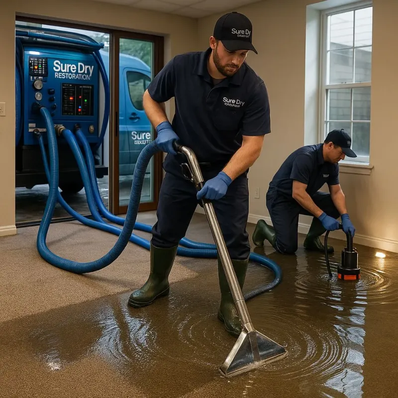 Water Extraction and Removal process in Pumphrey, MD